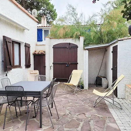 Ferienhaus Plain-pied 3 Chambres, Patio Sud, Animaux Ok, Parking, Wifi - La Palmyre - Fr-1-705-49